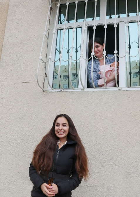 Leyla Əliyevanın iştirakı ilə növbəti “Bizim həyət”in açılışı oldu