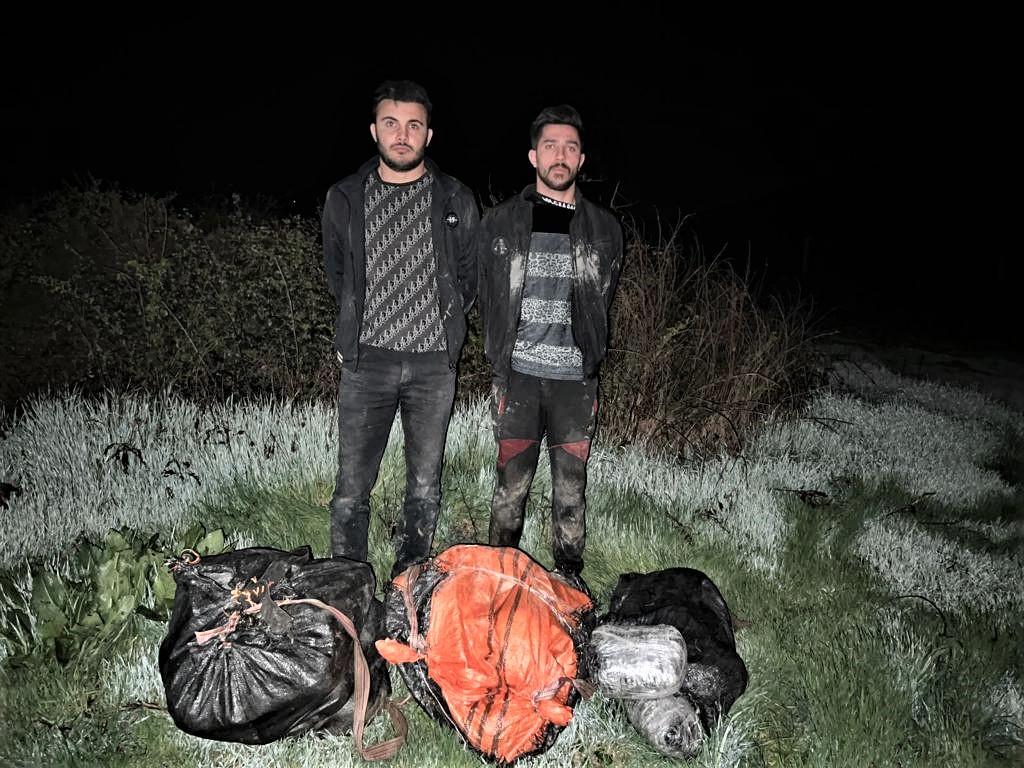 Azərbaycan-İran sərhədi pozuldu, 2 nəfər saxlanıldı (FOTO)