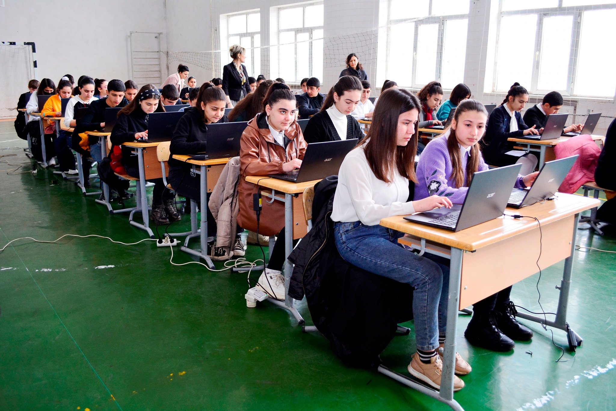 Ağstafada “Heydər Əliyev məktəblilərin gözü ilə” mövzusunda inşa müsabiqəsi keçirildi