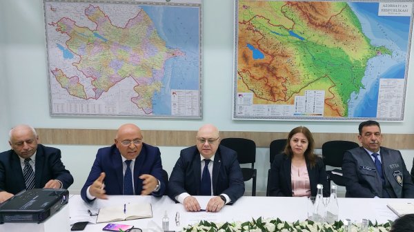 Dövlət Ekoloji Ekspertiza Agentliyində tikinti layihələri üzrə ictimai dinləmə keçirilidi (FOTO)