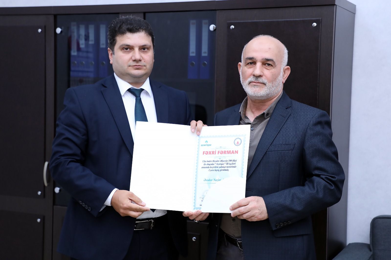 “Azəriqaz”da “Heydər Əliyev İli” çərçivəsində şahmat yarışı keçirildi (FOTOLAR)