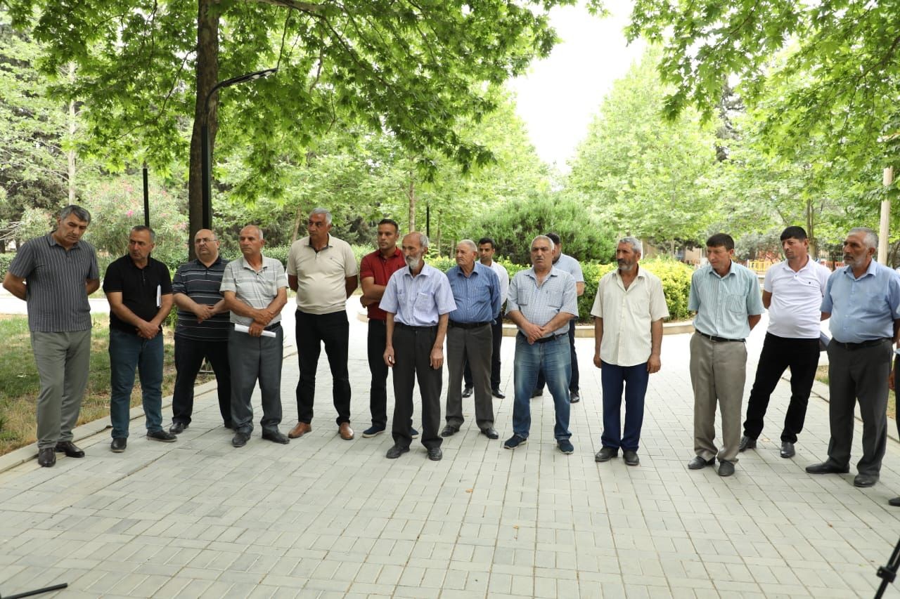 "Səyyar qəbul otağı" Şabranda sahibkarların ixtiyarında oldu - FOTOLAR