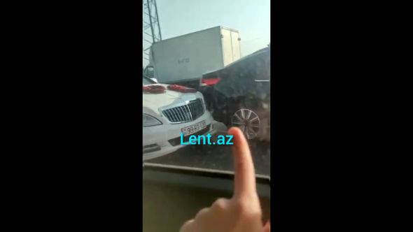 Toy karvanı qəza törətdi (FOTO/VİDEO)