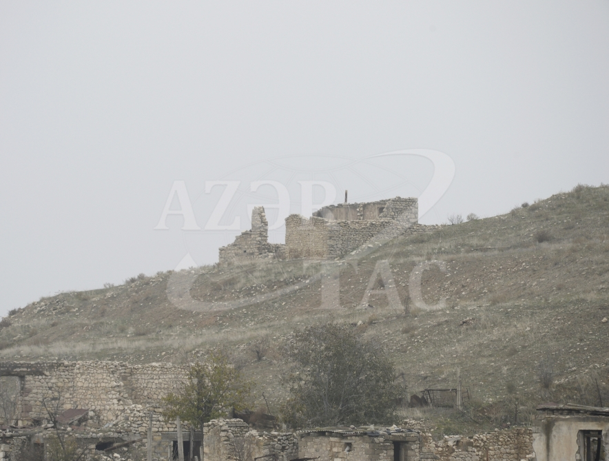 Ermənilərin viran qoyduğu Ağtəpə kəndi (FOTOLAR)