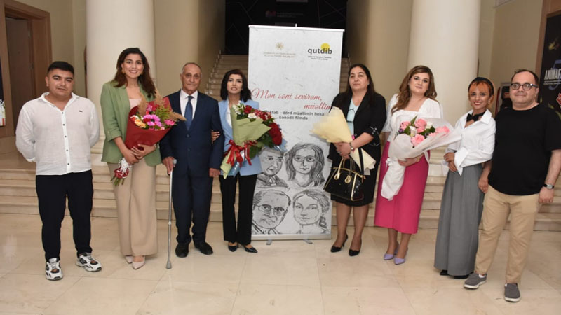 "Mən səni sevirəm, müəllim" filmi təqdim olundu - Bu, Azərbaycan müəlliminə bir təşəkkür idi (FOTO)