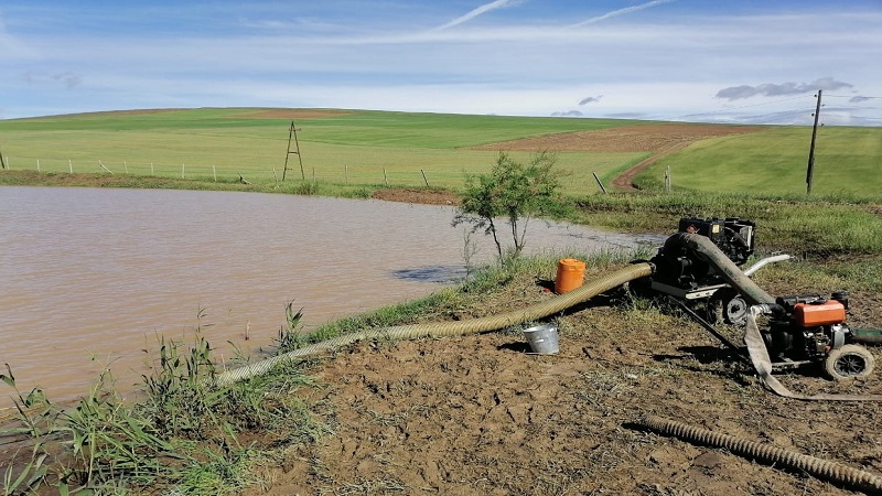 Azərbaycanda göldə daşma təhlükəsi - Qarşısı belə alındı (VİDEO)