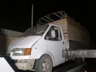 Bakıda dəhşətli qəza - 2 sərnişin yanaraq öldü (FOTO)