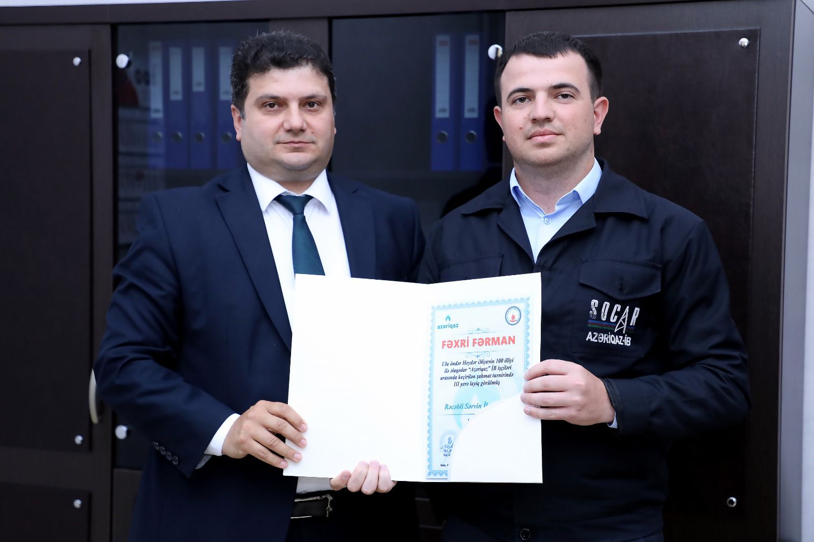 “Azəriqaz”da “Heydər Əliyev İli” çərçivəsində şahmat yarışı keçirildi (FOTOLAR)