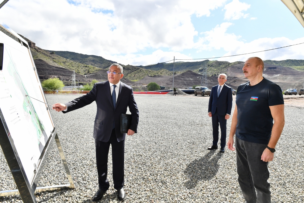 Prezident Laçın, Qubadlı, Zəngilan və Cəbrayıl rayonlarına səfər edib (YENİLƏNİB/FOTO)