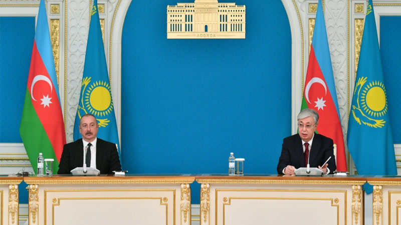 İlham Əliyev Tokayevə başsağlığı verdi