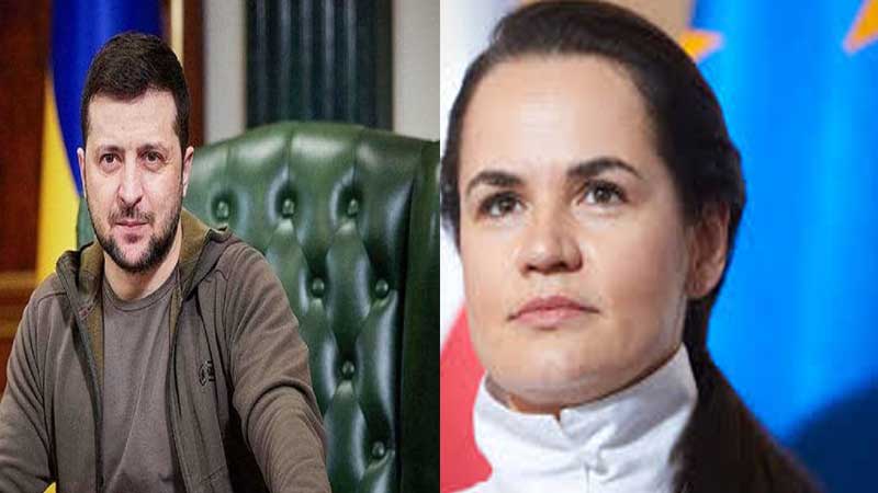 Tixanovskaya: "Belarusun azad edilməsi üçün Zelenskiyə müraciəti istisna etmirəm"