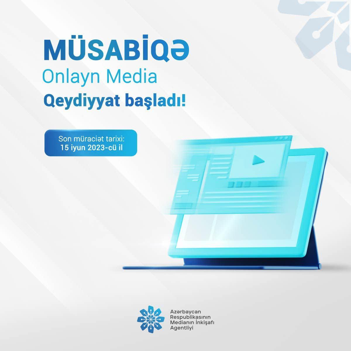 MEDİA çap və onlayn media subyektlərinə dəstək layihəsi elan etdi