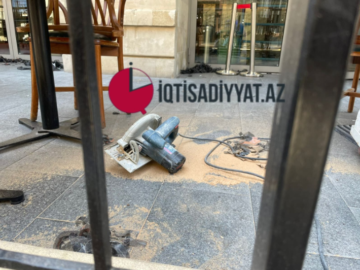 Bakıda məşhur kafe bağlandı (FOTOLAR)