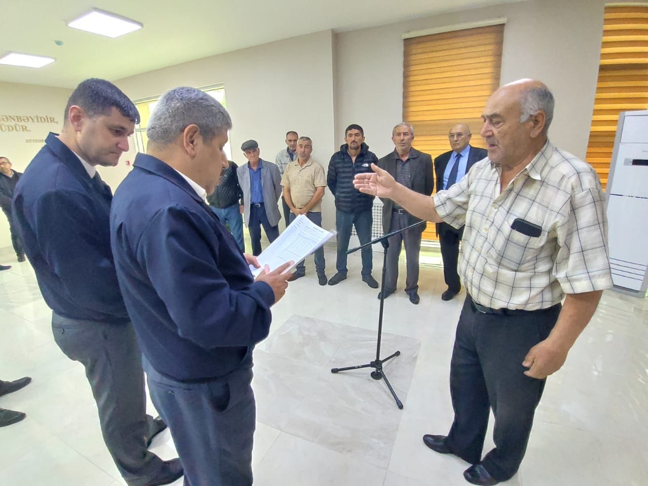 Qazax rayonunda keçirilən aksiyada 12 müraciət ünvanlandı (FOTOLAR)