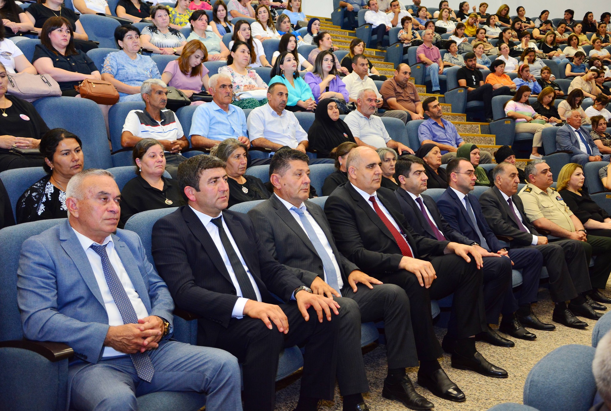 Heydər Əliyevin 100 illik yubileyi münasibəti ilə Ağstafada tədbir keçirildi (FOTOLAR)