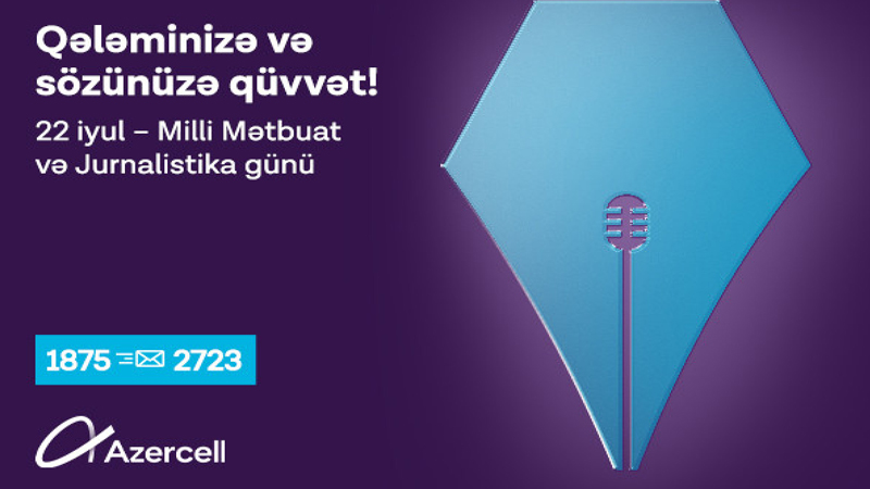 Milli Mətbuat günündə Azercell media nümayəndələrinə hədiyyə təqdim edib