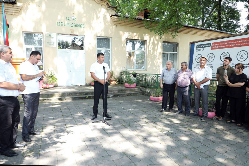 Zaqatalanın Fındıqlı kənd sakinləri "Açıq mikrofon"da - FOTOLAR