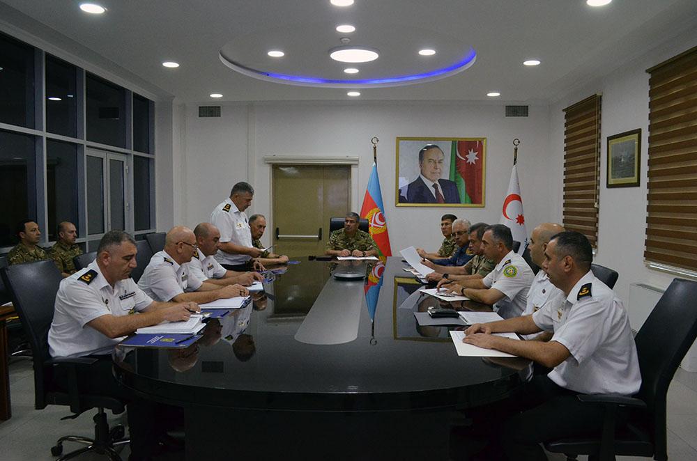 Azərbaycan Ordusu Xəzər dənizində taktiki təlimlərə başladı (FOTO/VİDEO)