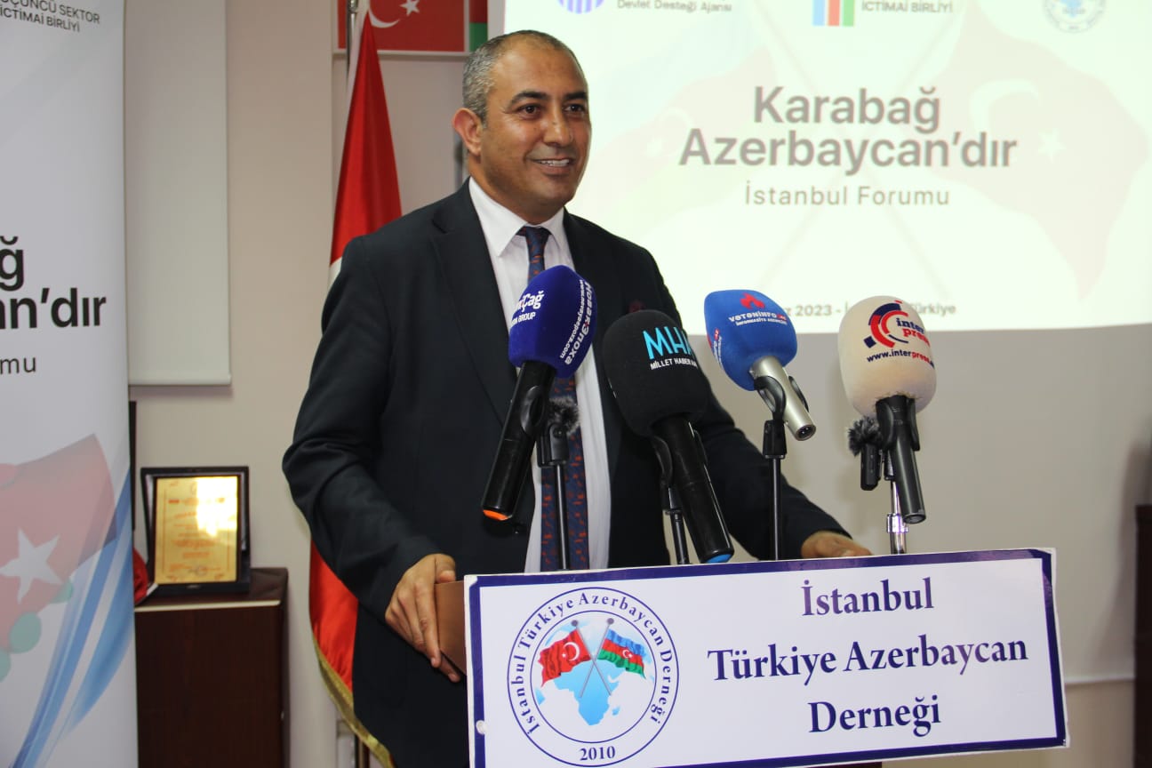 İstanbulda “Qarabağ Azərbaycandır” adlı forum keçirildi (FOTOLAR)