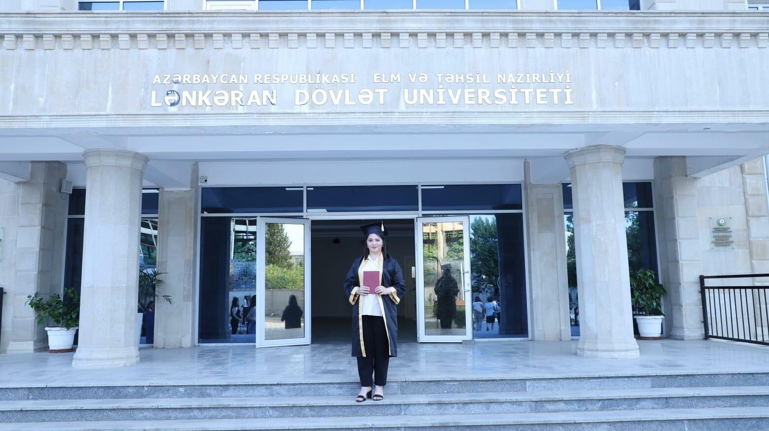 Şəhid xanımı da məzun oldu (FOTO)
