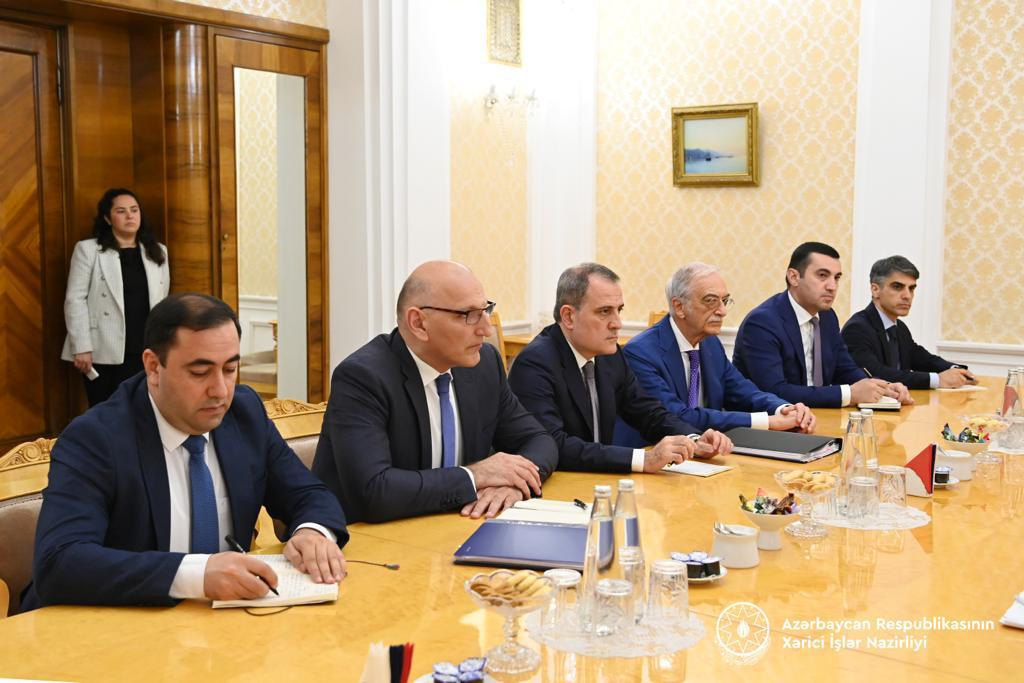 Ceyhun Bayramov Lavrovla görüşdü (FOTO)