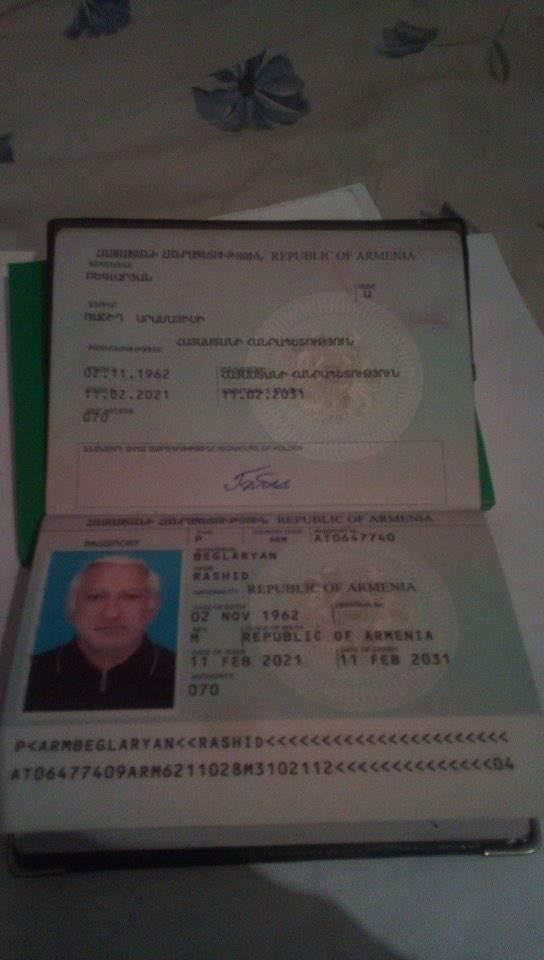 Dövlət sərhədini pozan Ermənistan vətəndaşı (FOTO)