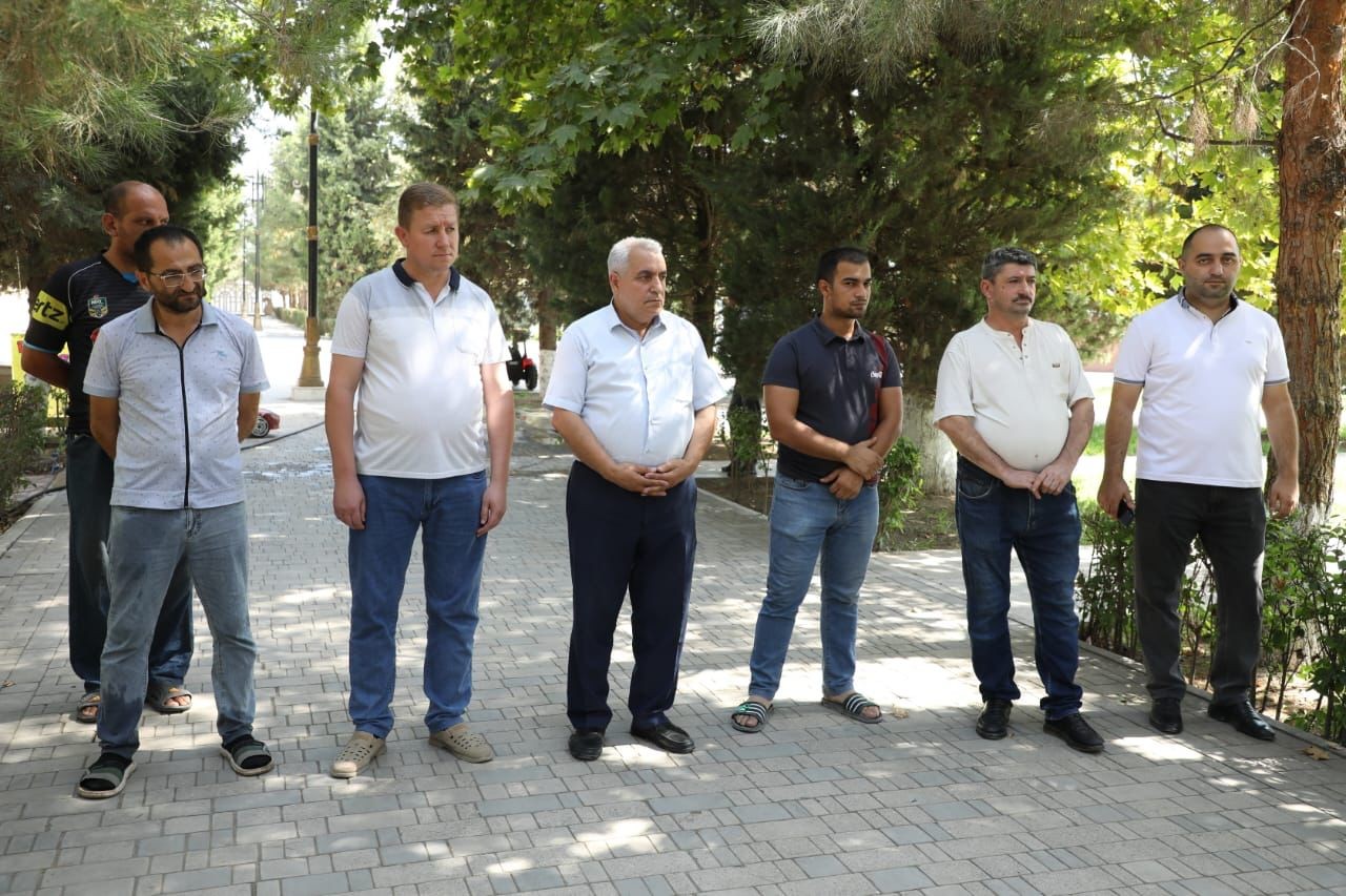 Sahibkarlarla növbəti görüş Beyləqanda keçirilib (FOTOLAR)