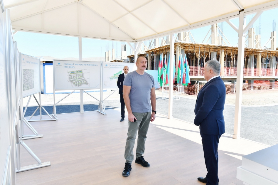 Prezident Cəbrayıl və Zəngilan rayonuna səfər edib (FOTO/YENİLƏNİB)