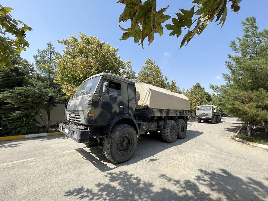 Hərbi vəzifəlilərin təlimi başa çatdı (FOTO/VİDEO)