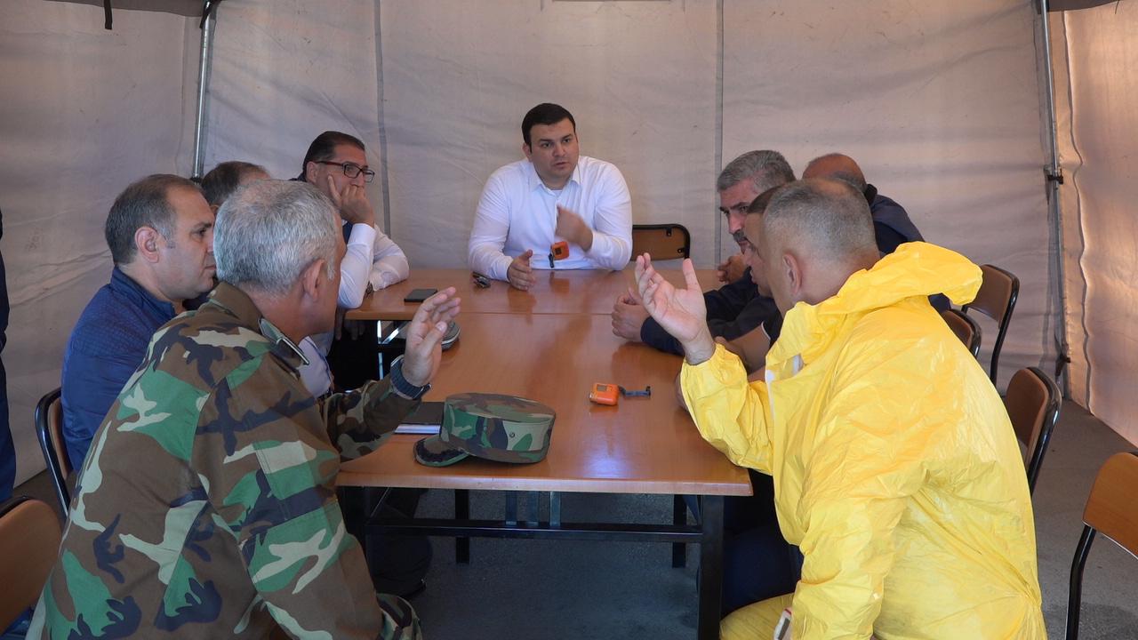 Sumqayıtda aşkarlanan radioaktiv maddə xüsusi kombinata aparıldı (FOTO/VİDEO)