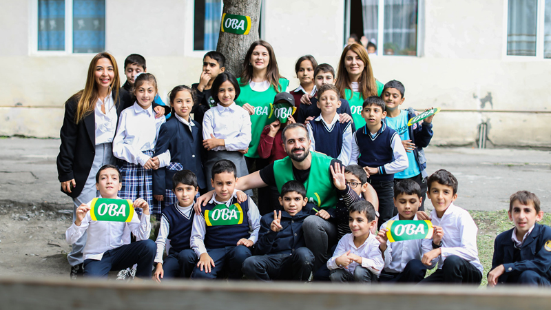 “OBA”dan yeni layihə: “Təmiz məktəb” (VİDEO)