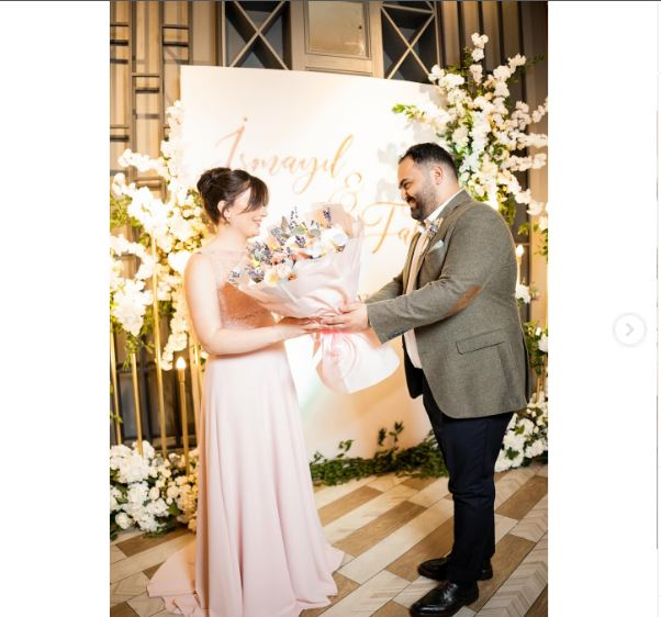 Xalq artistinin oğlu nişanlandı (FOTOLAR)