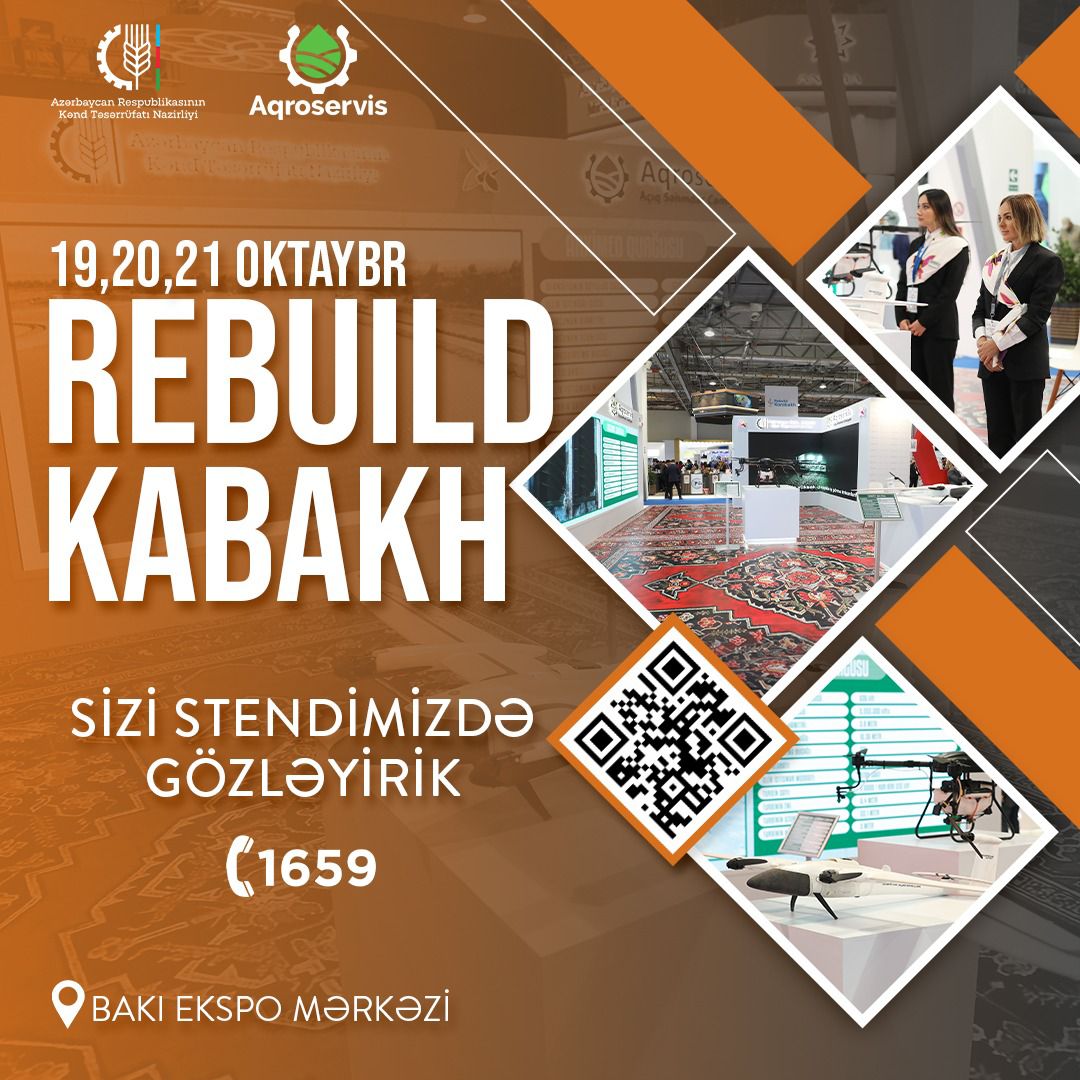 Qarabağın Bərpa, Yenidənqurma və İnkişafı Sərgisi keçiriləcək