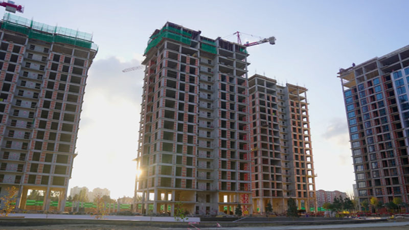 “City Garden Narimanov”da tikinti işləri yekunlaşmaq üzrədir