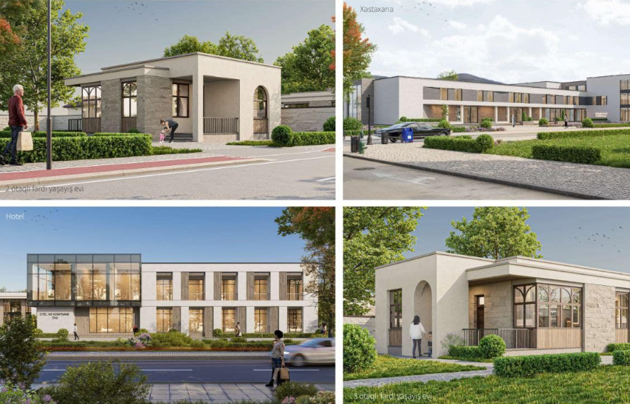 Cəbrayılın Soltanlı kəndi belə olacaq (FOTO)