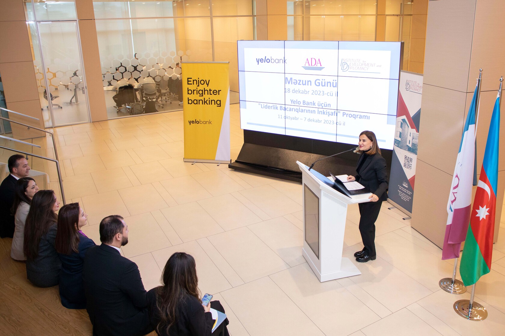 Yelo Bank əməkdaşları üçün “Liderliyin inkişafı” proqramı keçirildi (FOTO)