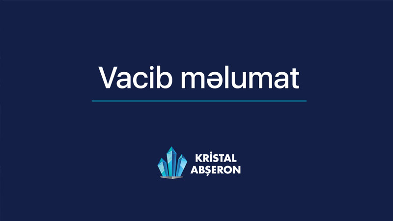 “Kristal Abşeron”dan 1 milyonluq məhkəmə iddiası ilə bağlı açıqlama