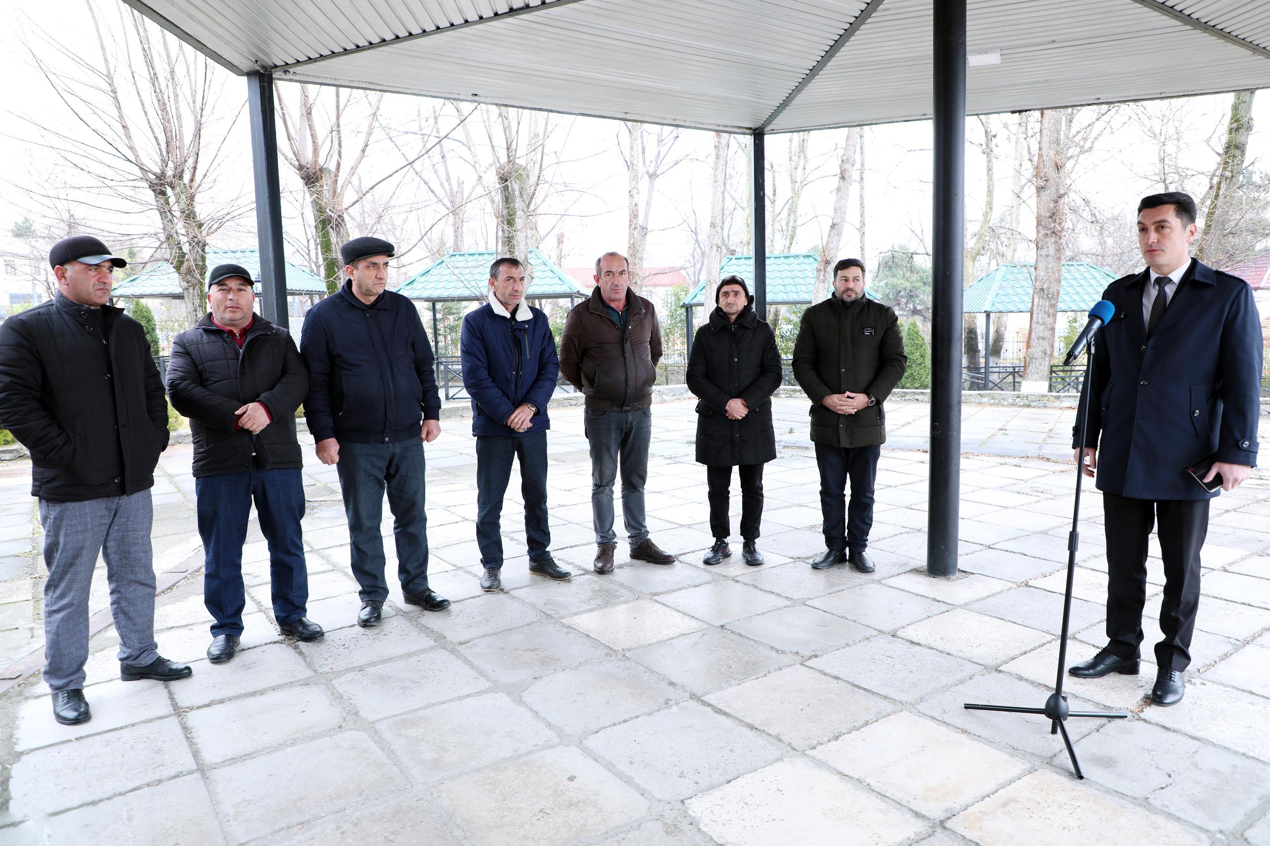 Sahibkarlarla ilin ilk görüşü Şəki şəhərində baş tutdu (FOTO)