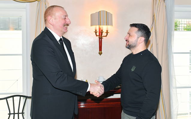 İlham Əliyevin Şolts və Zelenski ilə görüşləri keçirildi (YENİLƏNİB/FOTO)