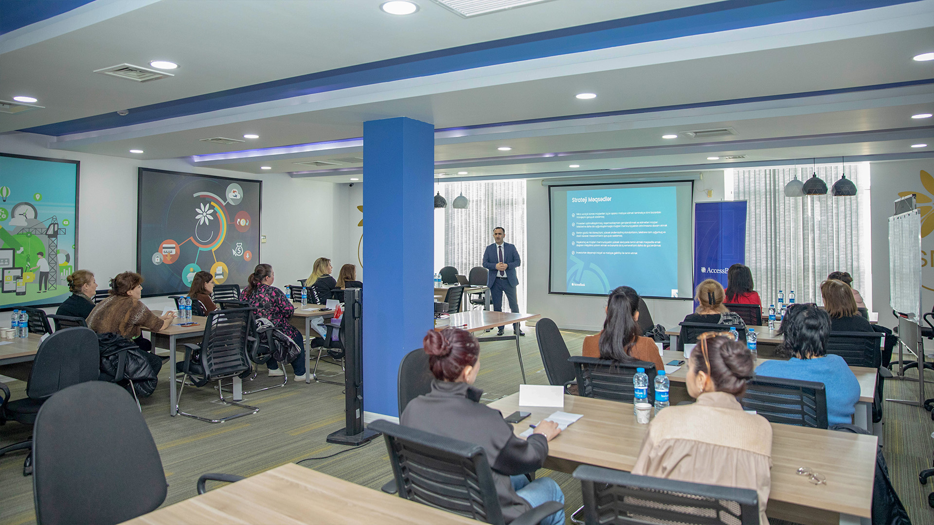 AccessBank “Azərbaycan üçün Qadın Səlahiyyətləndirmə Mərkəzləri” layihəsinəqoşulub (FOTO)