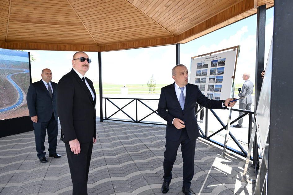 Prezident Füzuliyə gedib, açılışlarda iştirak edib (YENİLƏNİB)