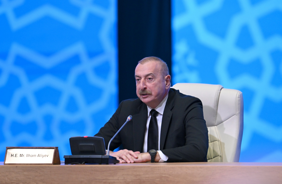 Bakıda beynəlxalq forum keçirilib: Prezident çıxış edib (YENİLƏNİB)