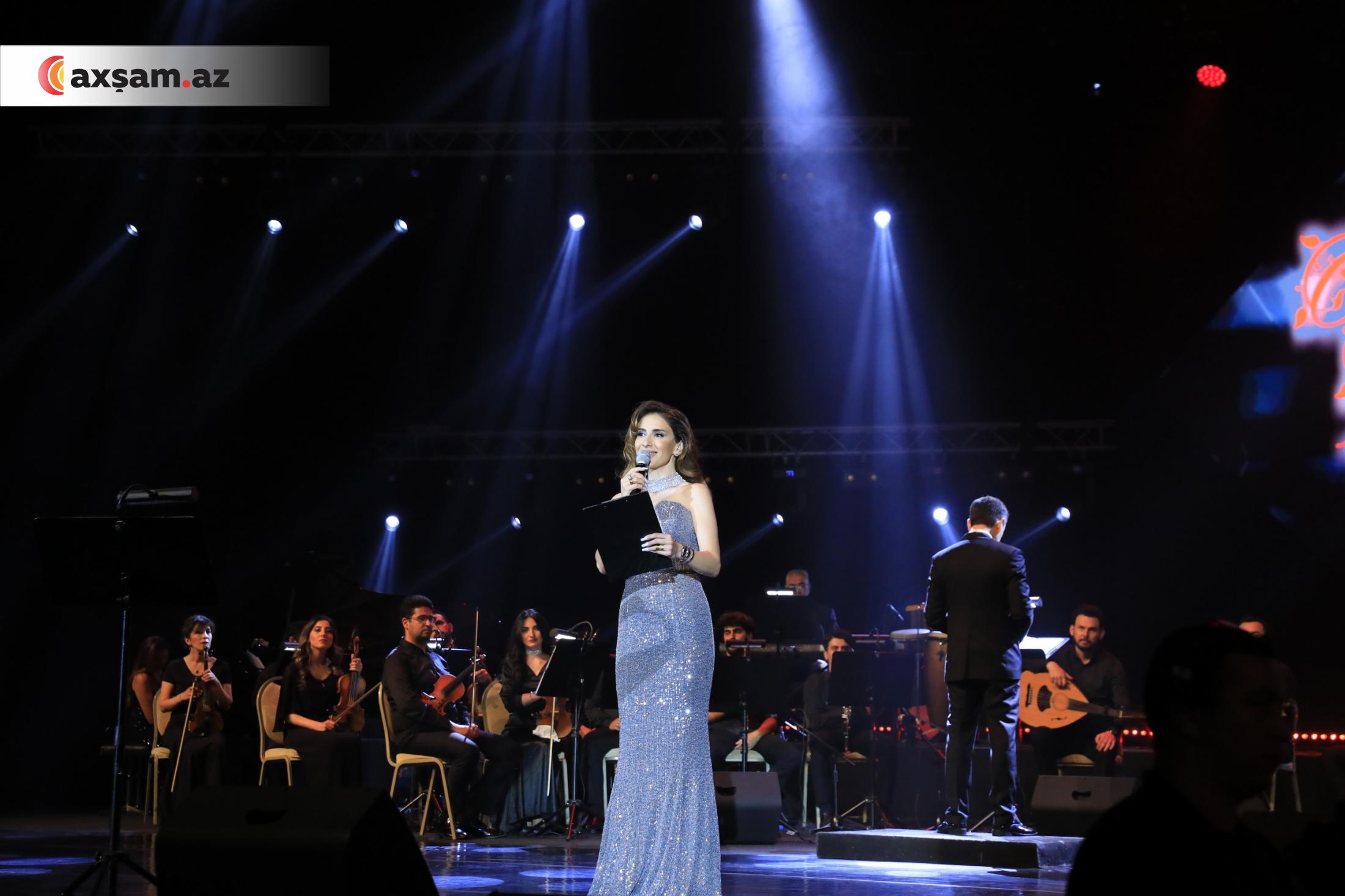 Xanım İsmayılqızının gecəsinə yığışdılar (FOTOLAR)