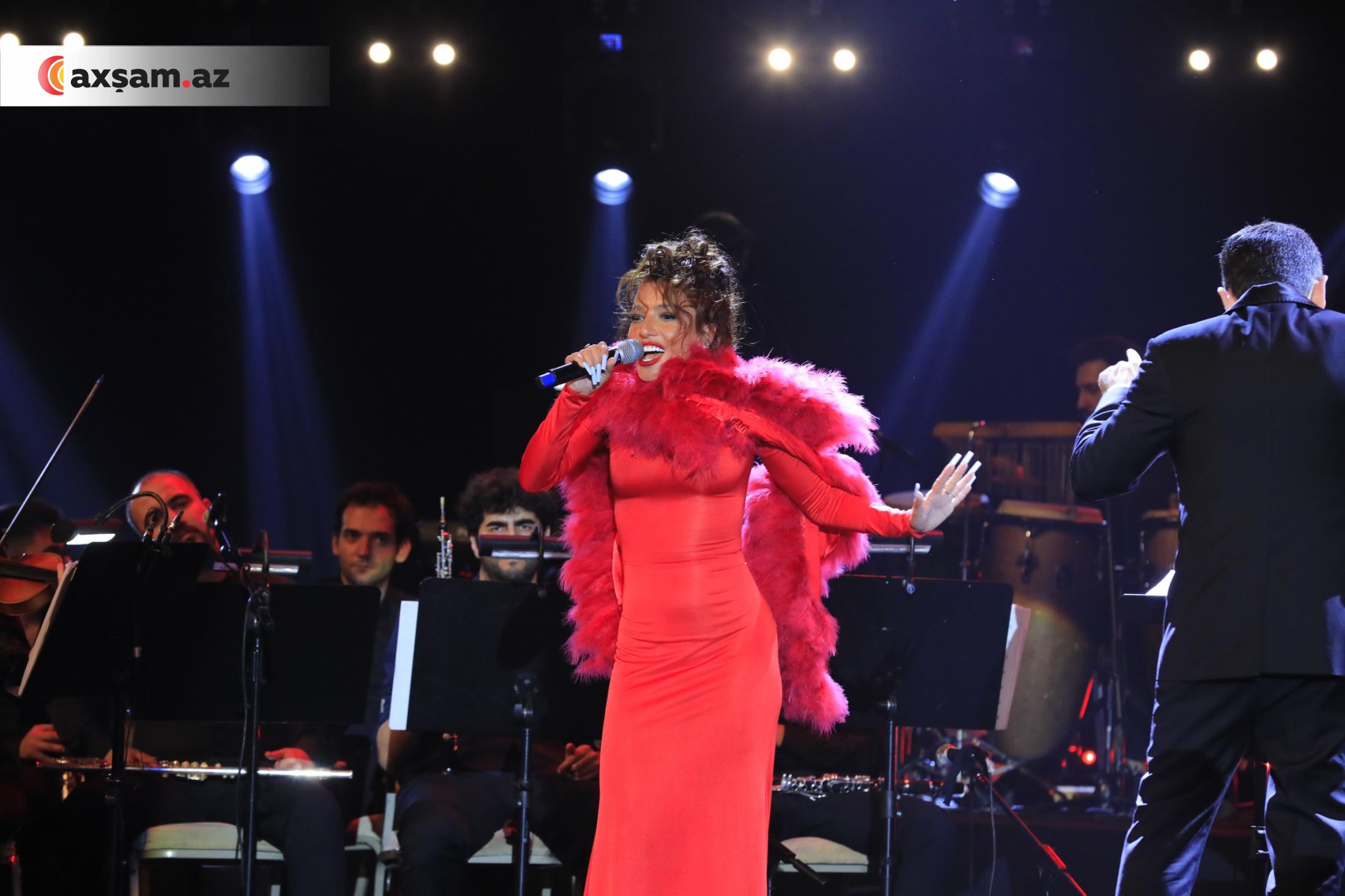 Xanım İsmayılqızının gecəsinə yığışdılar (FOTOLAR)