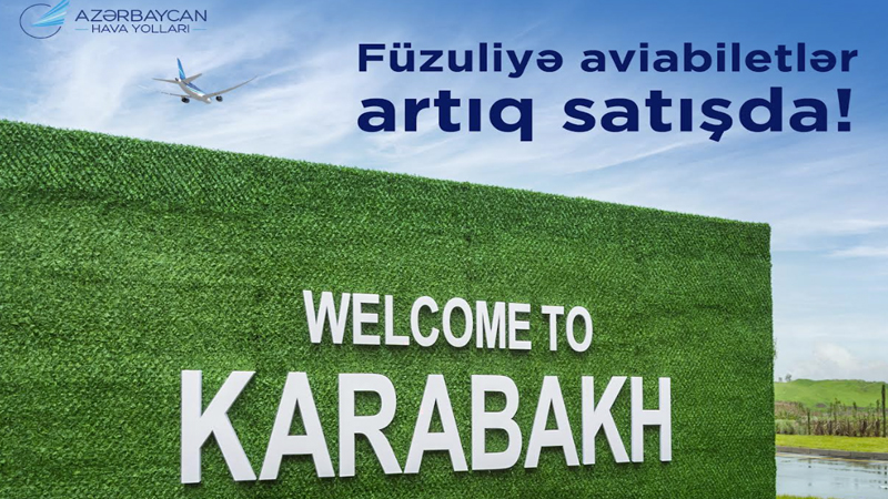 AZAL Füzuliyə təyyarə biletlərinin satışına başladı