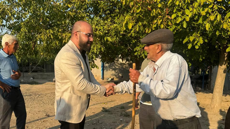 Vəkil, namizəd Sərdar İsmayılov seçicilərlə növbəti görüşü bu cür baş tutdu (FOTO/VİDEO)