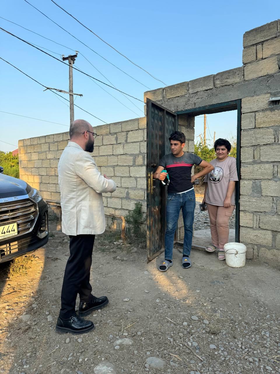 Vəkil, namizəd Sərdar İsmayılov seçicilərlə növbəti görüşü bu cür baş tutdu (FOTO/VİDEO)