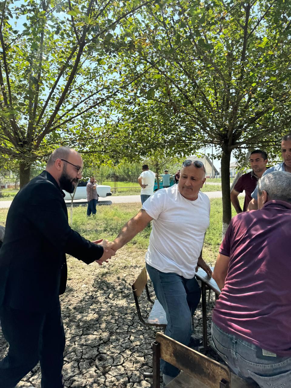 Vəkil, namizəd Sərdar İsmayılov seçicilərlə növbəti görüşü bu cür baş tutdu (FOTO/VİDEO)