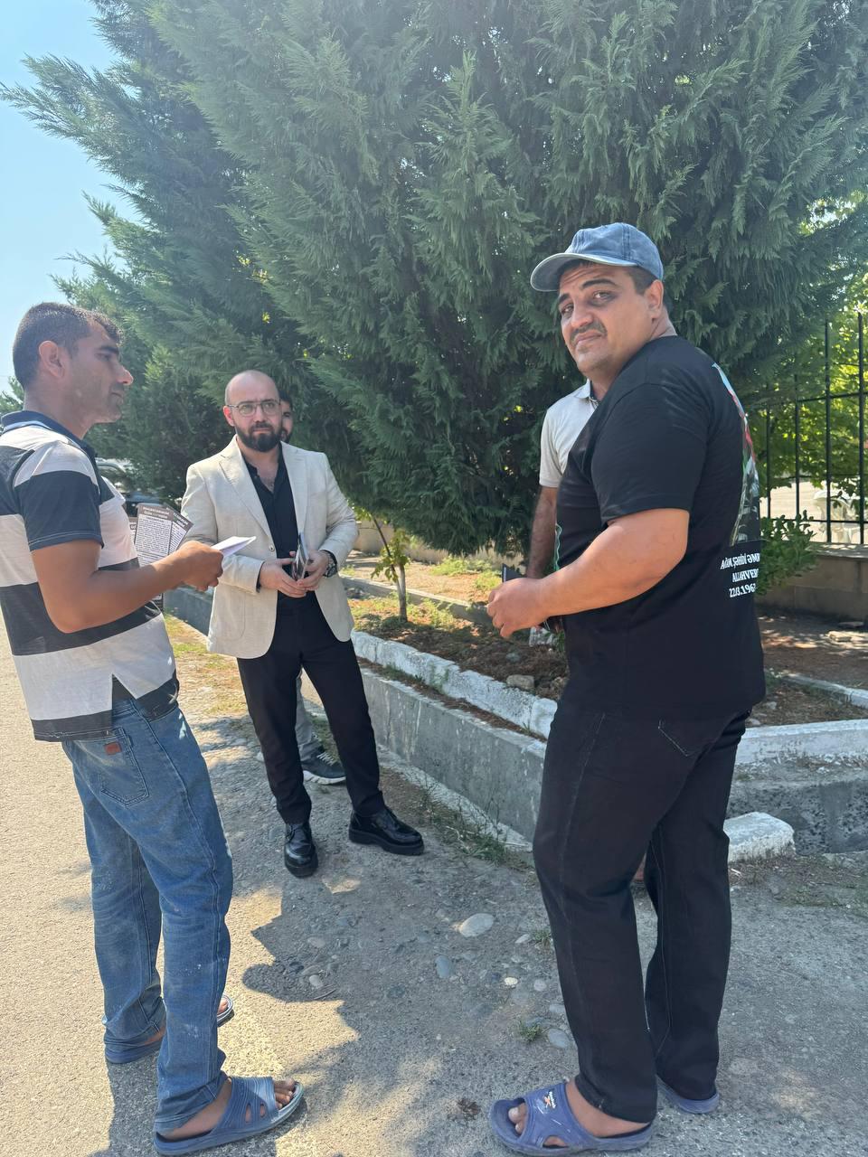 Vəkil, namizəd Sərdar İsmayılov seçicilərlə növbəti görüşü bu cür baş tutdu (FOTO/VİDEO)