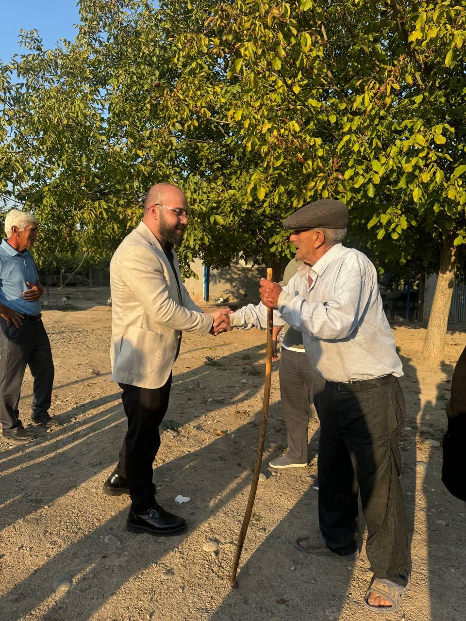 Vəkil, namizəd Sərdar İsmayılov seçicilərlə növbəti görüşü bu cür baş tutdu (FOTO/VİDEO)
